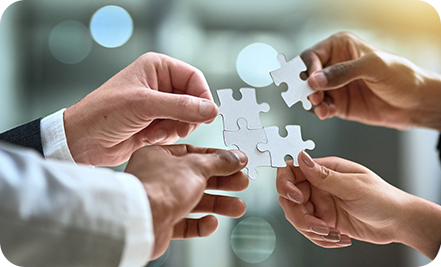 인재개발을 위한 업무환경을 조성합니다.